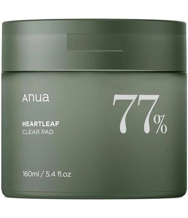 ANUA | HEARTLEAF 77% CLEAR PAD